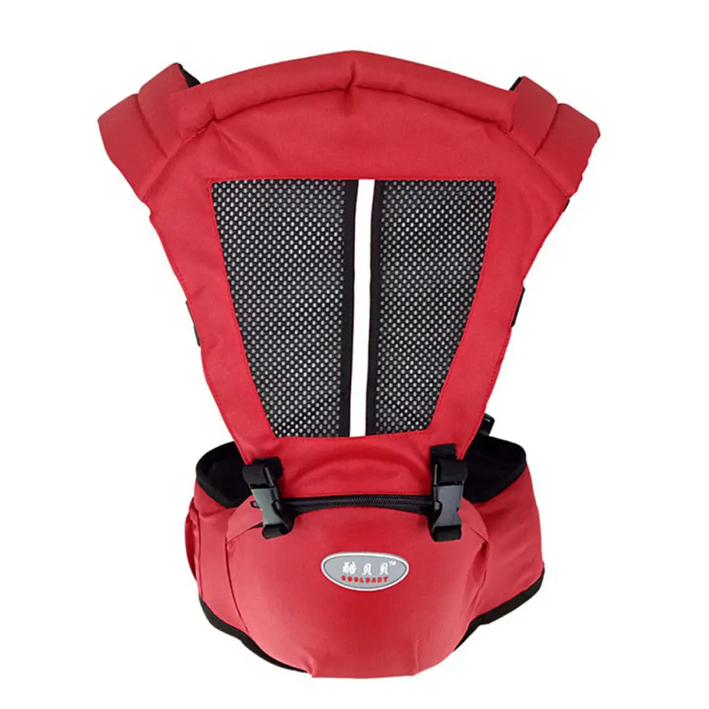 Для малыша, ребенка, новорожденного талии хипseat хип сиденье Слинг Пояс слинг рюкзак - Цвет: Красный
