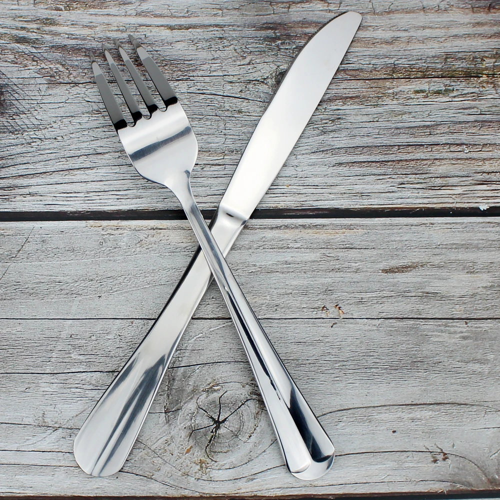 Dinnerware Western Flatware Stainless Steel 10pcs Untensil Option Cost-effective Cutlery Silverware for Kitchen