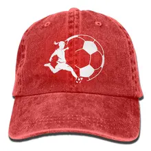 TSDFCGirl Paly Soccer2 унисекс бейсбольная кепка хлопок деним Регулируемая Кепка для гольфа s для мужчин и женщин