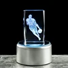 Mamba Never Out Crystal 3D Kobe Bryant Figurines Statue Laser Engraving Cube Boyfreind Birthday Commemoration Gifts 4