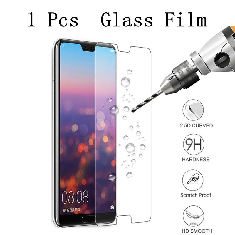 Glass film Зеркальный защитный Кожанный чехол для samsung Galaxy A10 A20 A30 A40 A50 A70 A20e умное Зеркало Обложка книги для samsung 10 30 40 50 70 20 - Цвет: Glass film