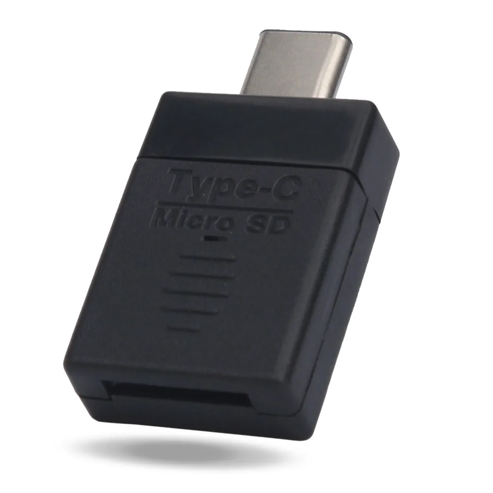 Кард-ридер Портативный высокоскоростной портативный мини ABS прочный тип-c Micro SD TF кард-ридер OTG адаптер USB 3,1