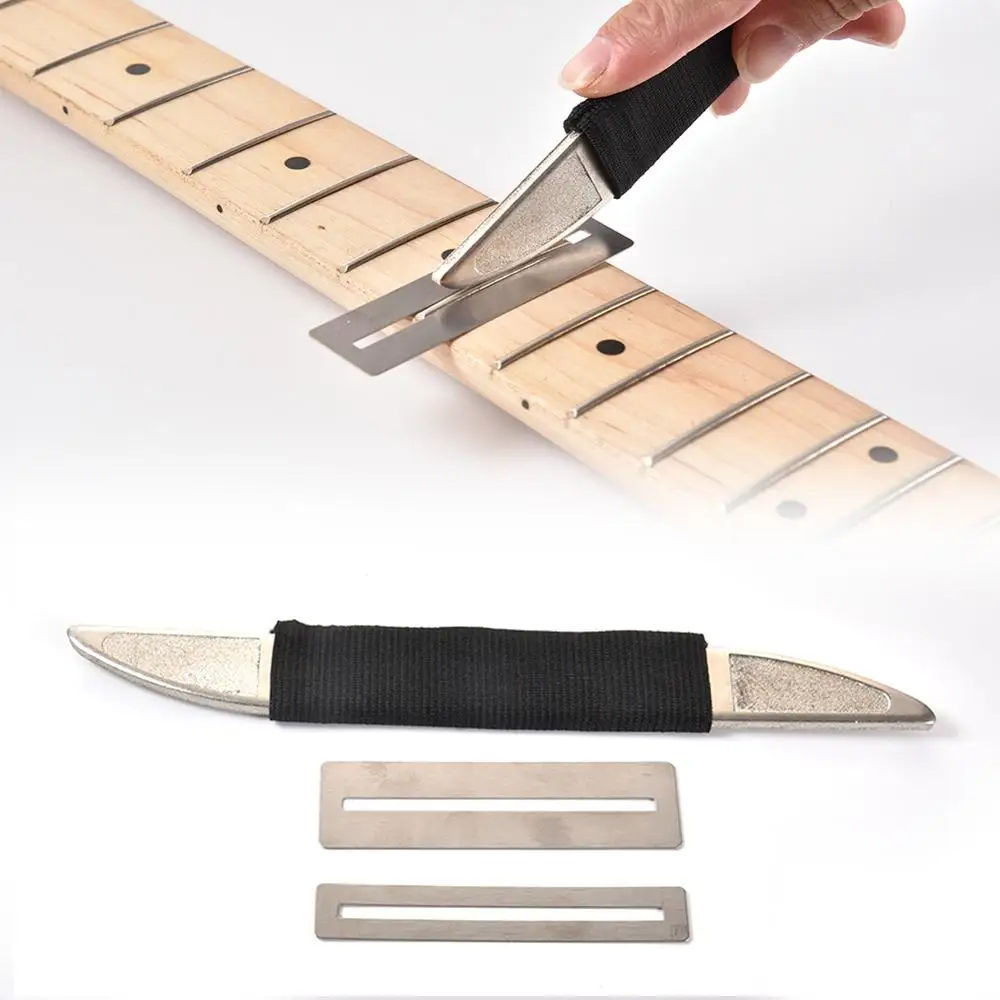 

Professional Guitar Fret Crowning Dressing File Repair Tool for Guitar Bass Ukulele Comfortable Guitar string File Neck Protect