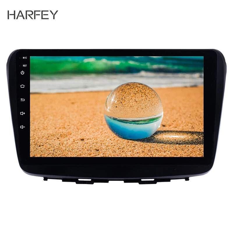 Harfey 9 &quotAndroid 1 для Suzuki Baleno 2016 in dash radio GPS Bluetooth навигация 3G WIFI беспроводной задний вид