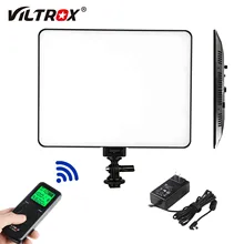 Viltrox VL-200T magro led luz de vídeo pode ser escurecido bi-color led remoto sem fio para youtube vídeo ao vivo fotografia de estúdio de tiro