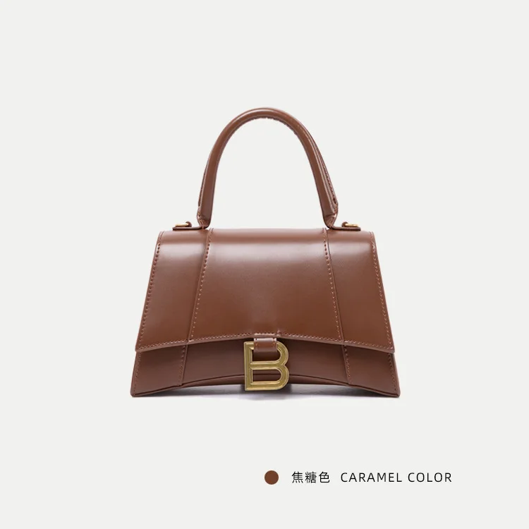 Женские сумки через плечо из натуральной кожи, сумки через плечо для женщин, дизайнерские сумки высокого качества - Цвет: brown