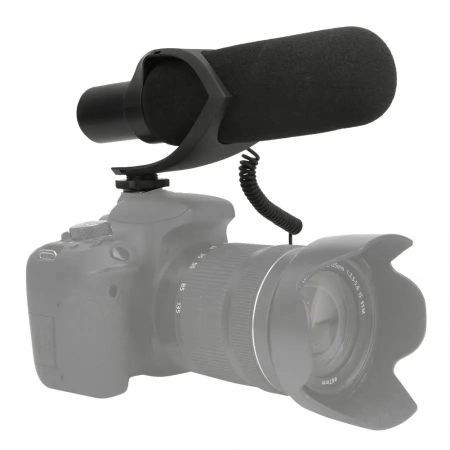 COMICA микрофон CVM-V30 PRO указывая конденсаторный с ветер муфта для SLR Камера