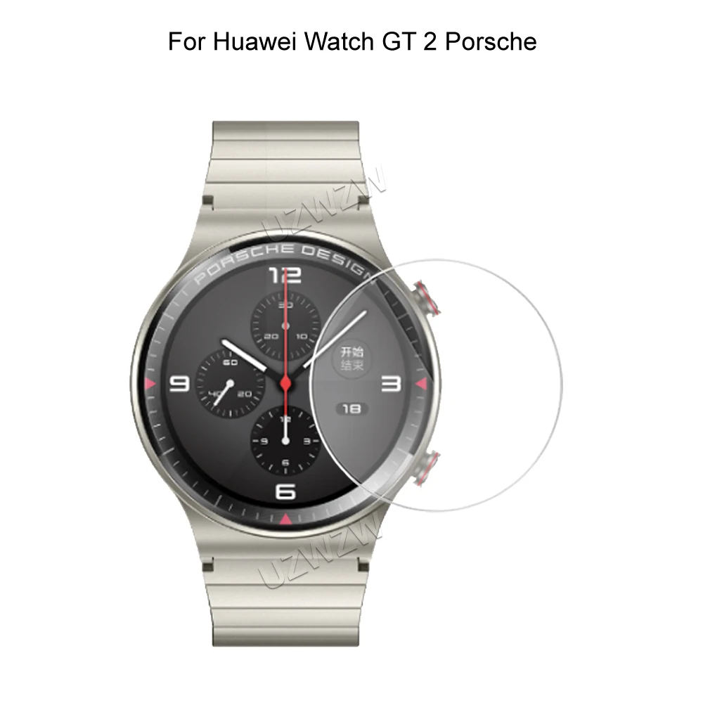 Защита экрана для смарт-часов Huawei Watch GT 2 Porsche 2.5D защитное Закаленное стекло