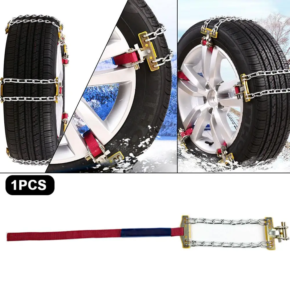 

Wheels Snow Chain Universal Car Emergency Wheel Tire Snow Anti-skid Emergency Chain for Car Off road Vehicle SUV Safety Driving