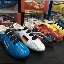 Новинка Бразилия Германия Аргентина Испания Великобритания кроссовки каваи мини издание брелок кулон маленькая обувь брелок на рюкзак ривердейл