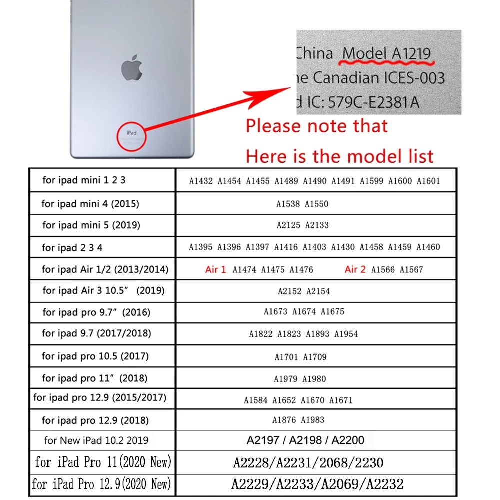 Чехол для iPad Air 2 1 10 2019 / Pro 11 12 9 2020 3 5/9 7 2018 мягкий силиконовый чехол накладка Mini5|case for