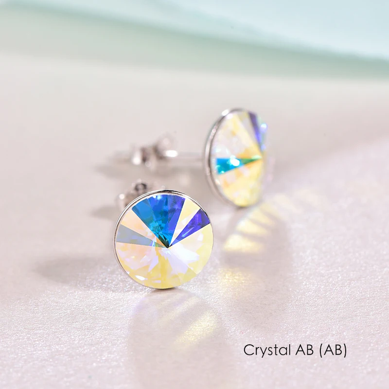 Malanda круглые кристаллы от Swarovski подвески Цепочки И ожерелья Стад Комплект сережек для женщин Новая мода Свадебная вечеринка Ювелирные наборы подарок