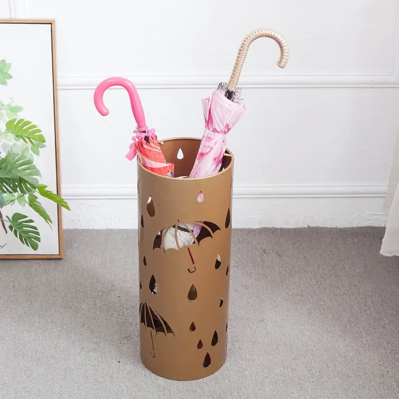 Стильный Железный зонтик ковш скандинавский креативный зал резной Зонт стенд домашний зонт держатель