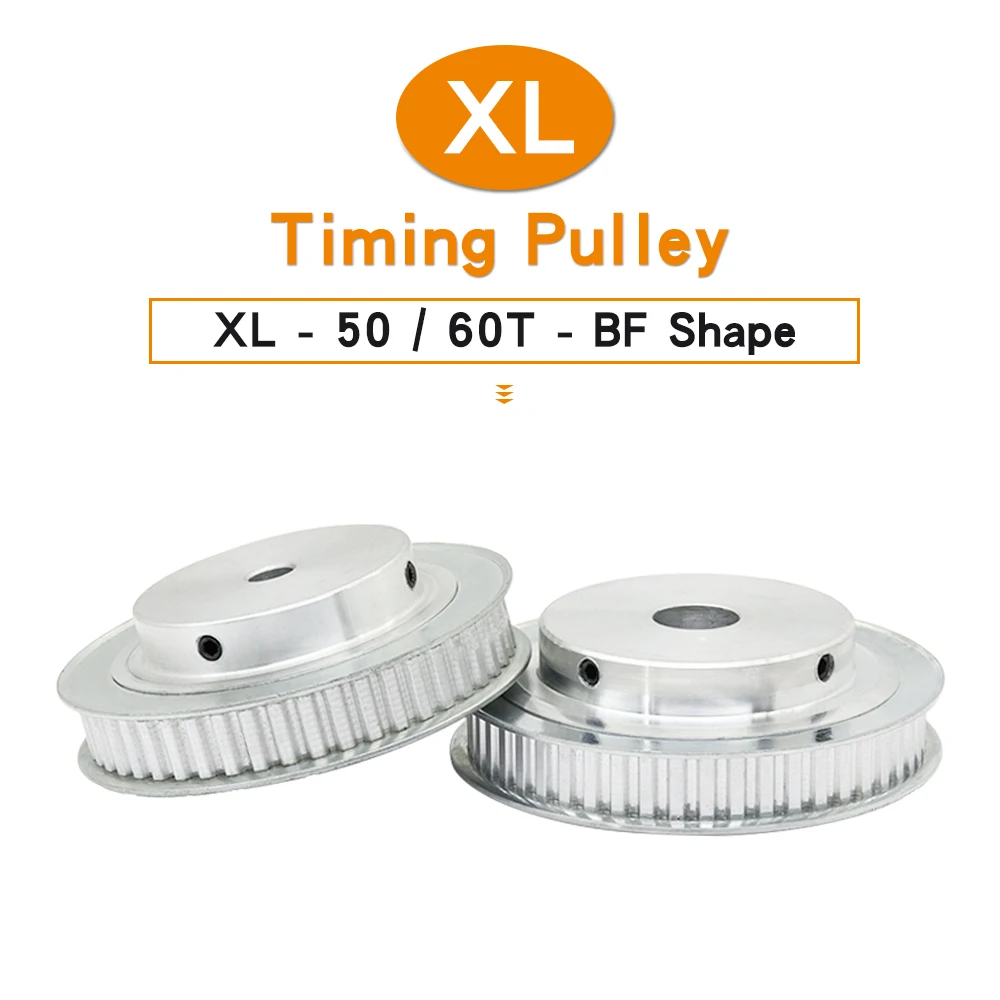 Belt Pulley XL-50T/60T Bore Size 8/10/12/14/15/17/20 mm Alloy Synchronous wheel Teeth Pitch 5.08mm For Width 10mm XL Timing |