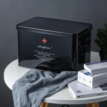 Household Medicine Large-Capacity Medicine Box Portable Multi-Layer First Aid Kit Children's Home First Aid Box Toolbox my first toolbox