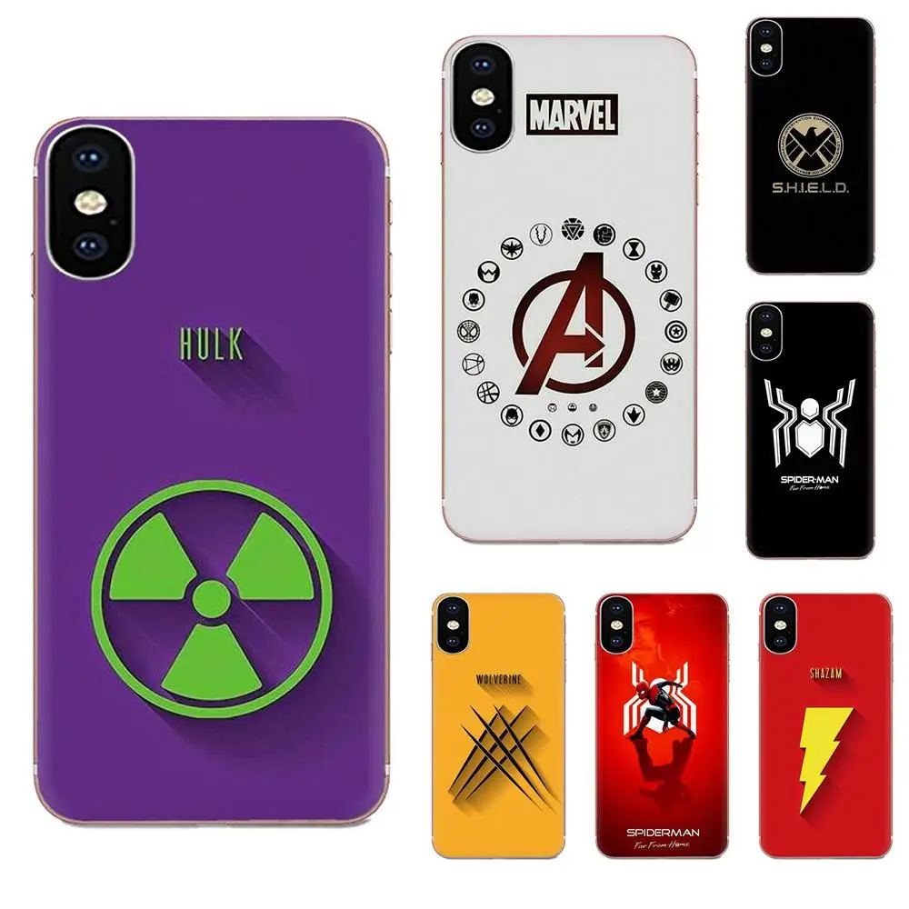 Прозрачный чехол из ТПУ для Huawei P7 P8 P9 P10 P20 P30 Lite Mini Plus Pro Y9 Prime P Smart Z 2018 2019 Marvel Hero |