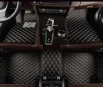 

Leather Pu Car Floor Mats For Toyota Camry Xv70 50 55 40 30 Custom Waterproof Floor Mat Luxury Car Interior Car Carpet Foot Mats