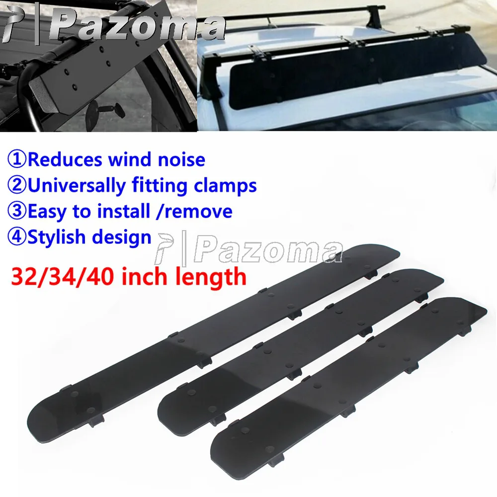 Universal Auto Car Top Roof Rack Wind Fairing Air Deflector