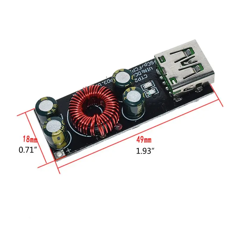 Modulo adattatore per caricabatterie rapido SW3518 per telefono cellulare 6-35V QC4.0 PD3.0 USB tipo-c supporto per scheda di ricarica rapida per cellulare VOOC per - Image 2