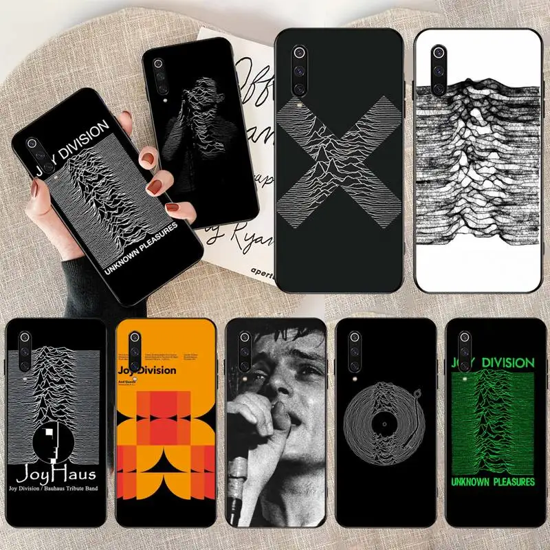 HPCHCJHM UK Joy Division vious Music TPU черный чехол для телефона Корпус Xiaomi Mi9 9SE 8SE Pocophone F1 Mi8