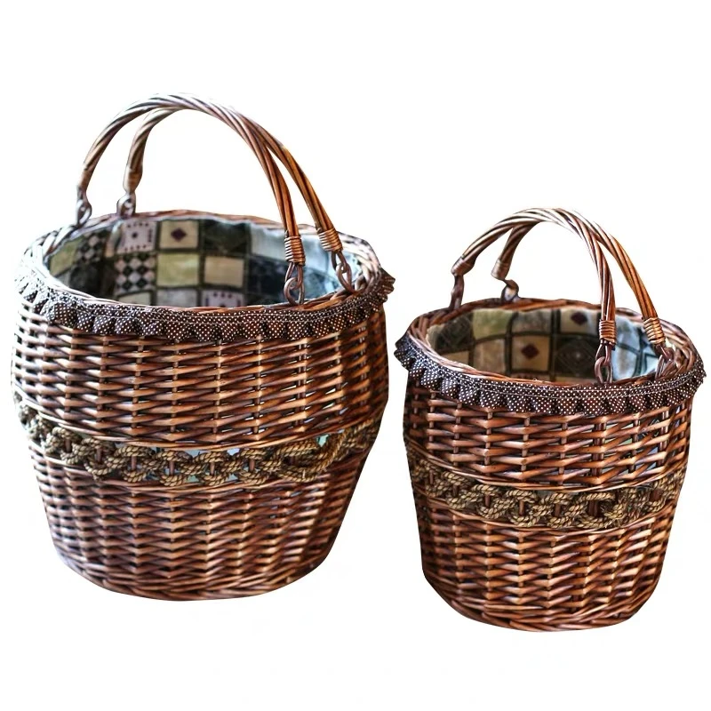 wicker basket for toys