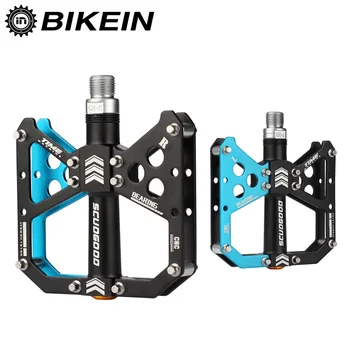 

BIKEIN Berg Fiets Aluminium CNC Antislip 1 Lager + 1 DU Pedaal MTB Platte Pedaal Platform Pedalen Fietsen fiets Accessoires