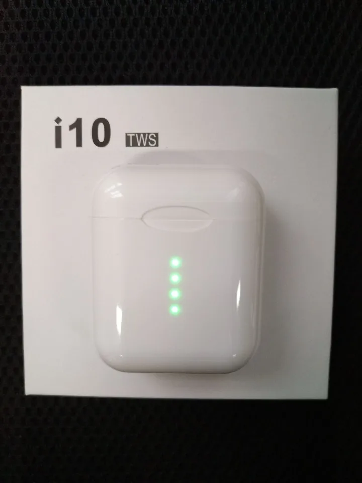 Оригинал I10 Tws беспроводные наушники Bluetooth 5 0 сенсорное управление 6D супер бас