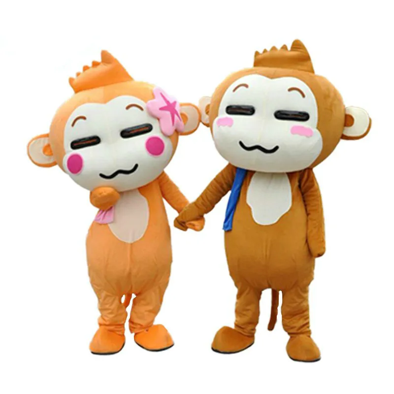 

New Hip-hop monkey Mascot Costume Suits Cosplay Party Game Dress Outfits Clothing Advertising Carnival Halloween Xmas Easter