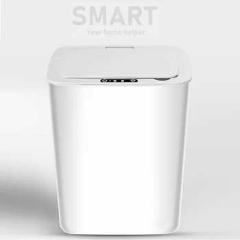 

Smart Infrared Waste Can Automatic Waterproof Garbage Bin Kitchen Intelligent Rubbish Bin Household Touchless Trash Can