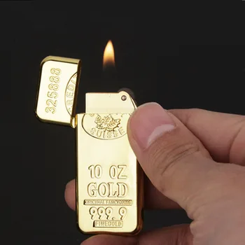 

2PCS lighter,Gold bar lighter