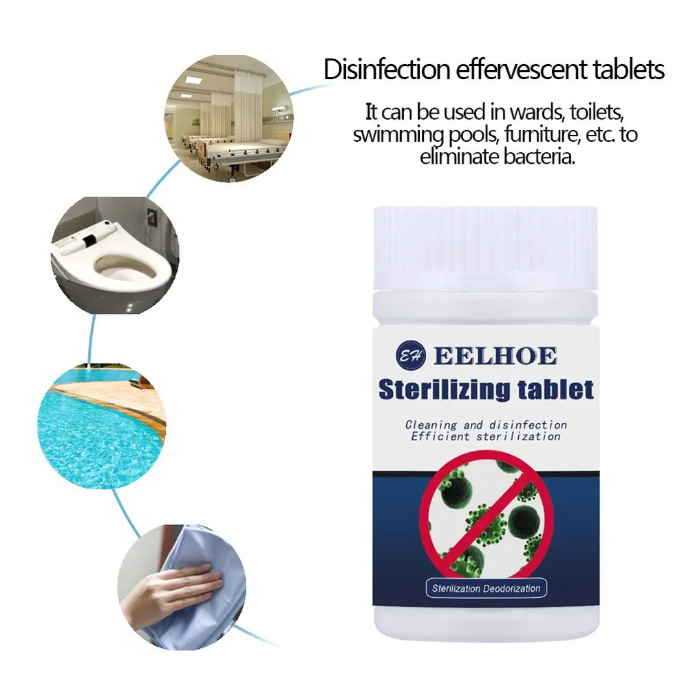 

Multifunction Sterile Effervescent Tablets Cleaner Water Chlorine Sterile Cleaning Tablets Household Cleaning Tablets
