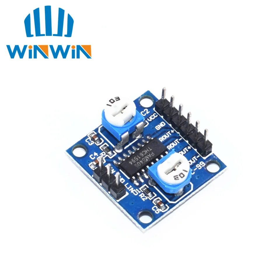 

D72 PAM8406 Digital Amplifier Board With Volume Potentiometer 5Wx2 Stereo M70
