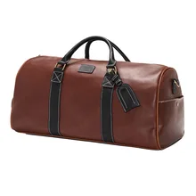 Дорожные сумки из натуральной коровьей кожи, водонепроницаемые мужские кожаные сумки для сна, ручная сумка для багажа, мужская деловая сумка для выходных