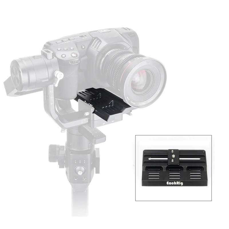 Камера специальный стабилизатор смещение плата смещения пластина для Bmpcc 4K Dji Ronin