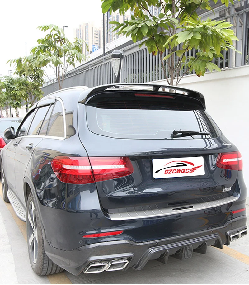 Для Mercedes Benz класса GLC GLC300 GLC250 спойлер- GLC43 GLC260 спойлер Высокое качество углеродного волокна спойлер заднего крыла