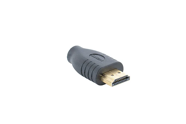 Профессиональный HDMI конвертер Черный Стандартный HDMI мужской тип A к Micro HDMI Тип D гнездо адаптера Mayitr