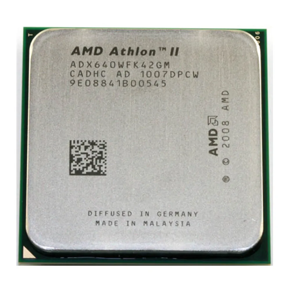 AMD Athlon II X4 640 3.0GHz Quad-Core CPU Processor ADX640WFK42GM Socket AM3