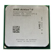 Amd athlon ii x4 640 3.0ghz processador cpu quad-core adx640wfk42gm soquete am3