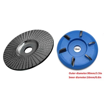 

Disc Grinding Wheel 6 Teeth Arc/Bevel/Flat Shaping Carving Convex Concave