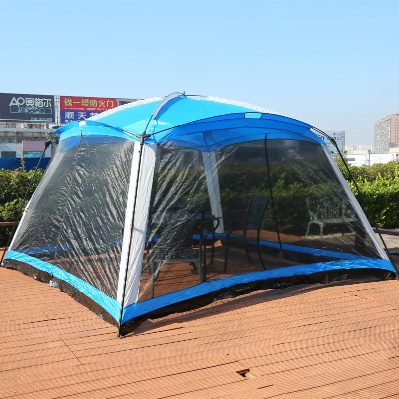 

Manufacturers Direct Selling Picnic Pergola Outdoor Tent Fully Automatic Spin-on Four-door Double Layer Camping Tent