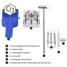 Инструменты для ремонта часов корпус часов инструмент для открывания часов Ссылка извлекатель шпилек Наборы инструментов 11 шт./компл
