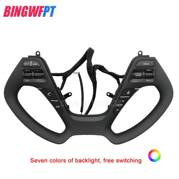 

7 color backlight, free switching Steering wheel buttons for Kia K3 K3S buttons Navigation Player Cruise Control switch