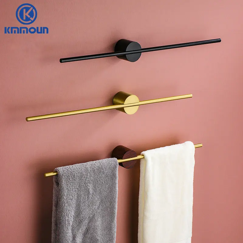 40/50cm Towel Rack Towel Hanger Bath Towel Holder Wall Hanging Towel