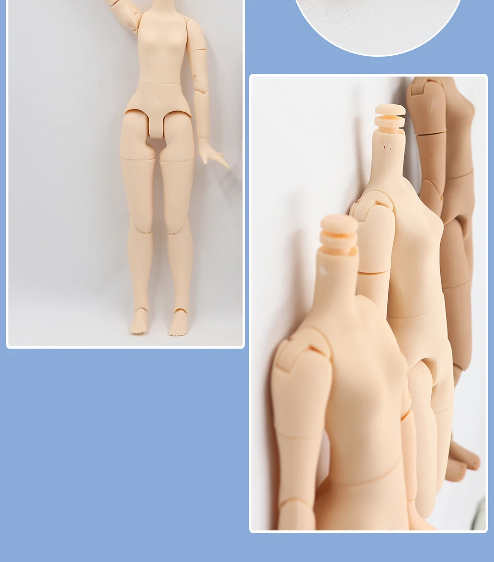 Neo Blythe Jointed Azone Doll Body with Tilt & Steady Neck 5