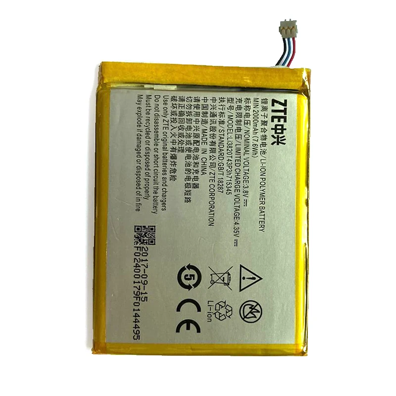 

WISECOCO New 2000mAh Battery Li3820T43P3h715345 For ZTE Grand S Flex MF910 MF910S MF910L MF920 MF920S MF920W+ With Track Code