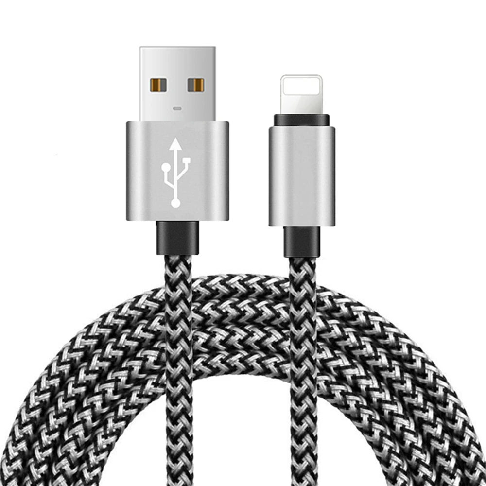 1 м 2 м 3 м USB кабель для передачи данных для iPhone 5 5S X XS Max XR Быстрая зарядка USB кабель для зарядки для iPhone 6 6S 7 8 Plus кабели для мобильных телефонов