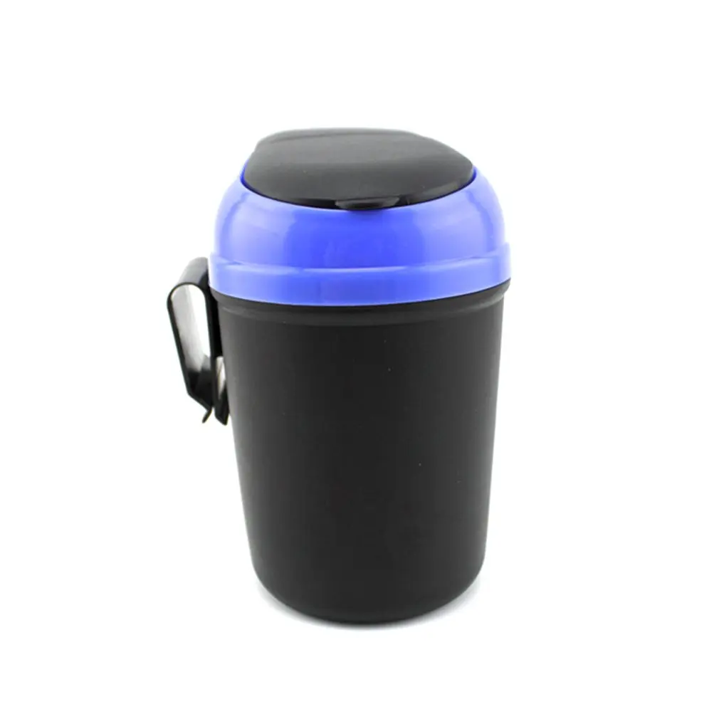 Color Boxed Car Storage Garbage Box Car Door Side Hanging Type Flip Trash Can Car Interior Trash Can