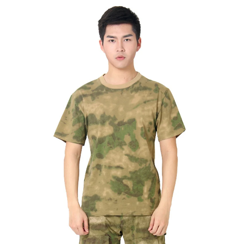 Adult Army на военную форму летняя 100% хлопковая футболка с короткими рукавами и