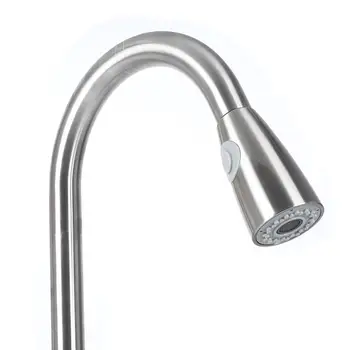 

Faucet Filter Lengthen Rotatable Saving Faucet Water Rotate Faucet Flexible Hose Silver Stainless Steel Kitchen Bathroom