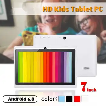 

Tablet PC 7 inch HD 512M+4GB Kids Children Pad Android 6.0 Quad Core 4000mAh WIFI Navigation Tab touch panel